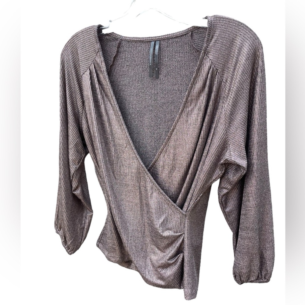 Anthropologie Rose Gold‎ 3/4 length sleeve Shirt